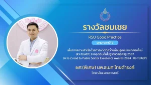 เส้นทางความสำเร็จด้วยการผ่าตัดคว้านต่อมลูกหมากเทคนิคใหม่ (RJ-TUAEP) จากจุดเริ่มต้นไปสู่รางวัลเลิศรัฐ 2567 (A to Z road to Public Sector Excellence Awards 2024 : RJ-TUAEP)